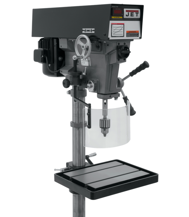 J-A5816, 15" Variable Speed Floor Model Drill Press 115V 1Ph