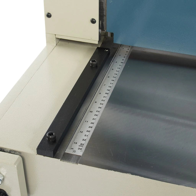 SH-5214; 220V 1Phase Hydraulic Powered Shear. 52" Length 14 Gauge Mild Steel Capacity