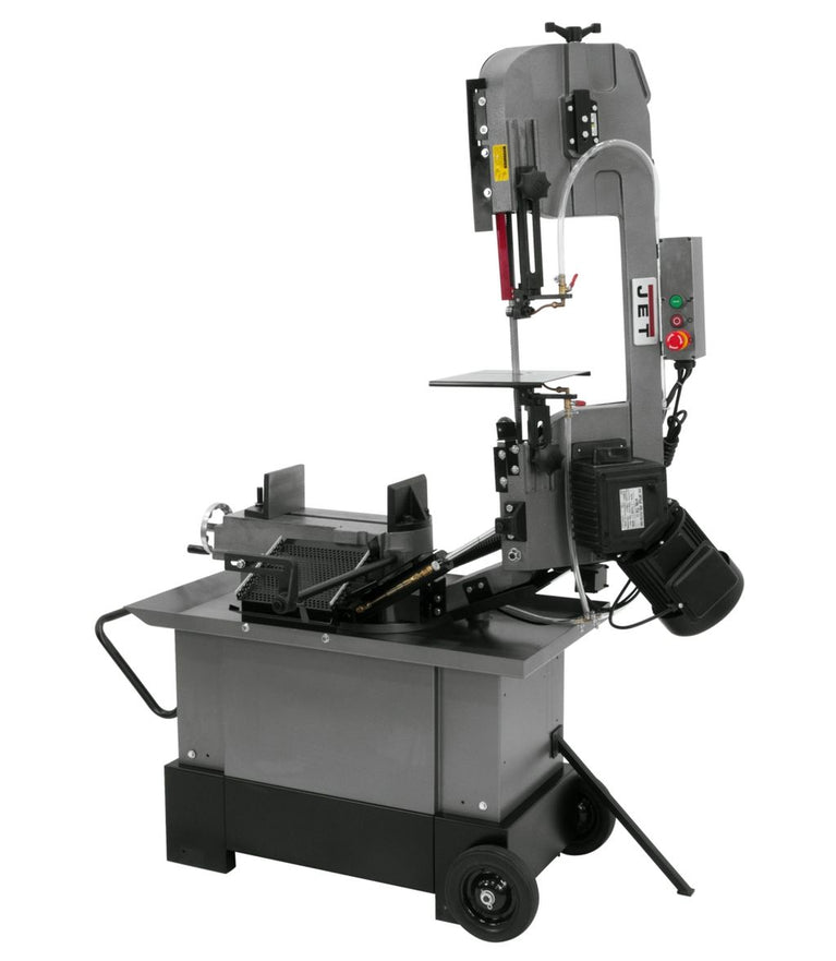 HVBS-710G, 7" x 10-1/2" Horizontal/Vertical Mitering Geared Head Bandsaw
