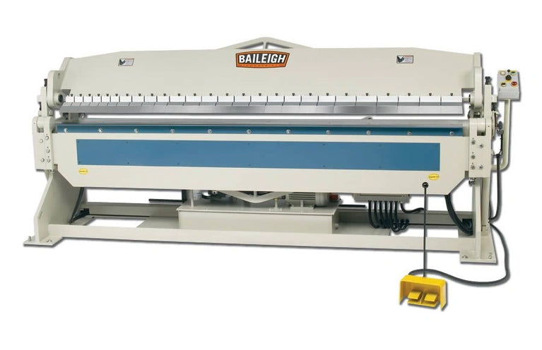 BB-12010H; 220 Volt 3 Phase Heavy Duty Hydraulic Box and Pan Brake, 10' Length, 10 Gauge Mild Steel Capacity