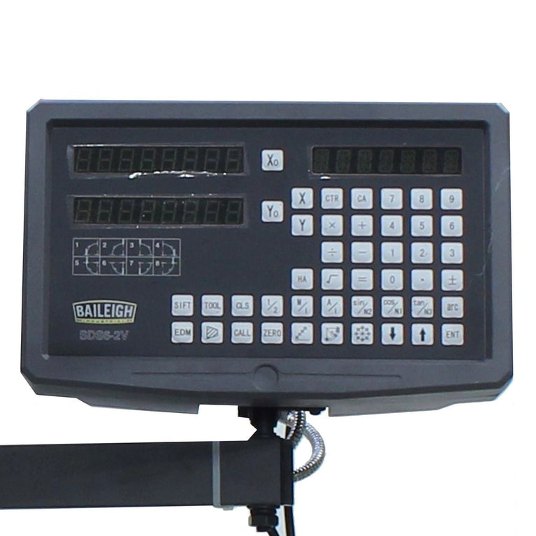 VM-942E-1; 9"x42" Step Pulley with DRO, 3hp, 220V 1Phase