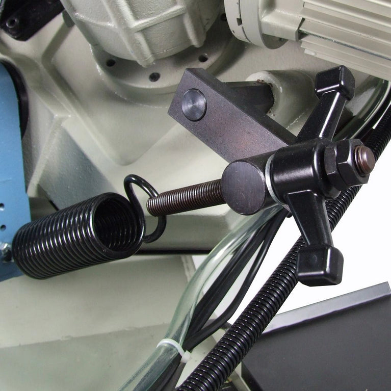 BS-260M; 8.66" Geared Head Dual Mitering Band Saw 1-1/2HP, 220V Single Phase