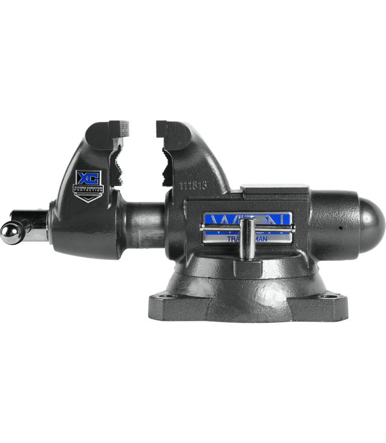 1755XC, Tradesman XC 5-1/2” Xtreme Condition Round Channel Vise with Swivel Base