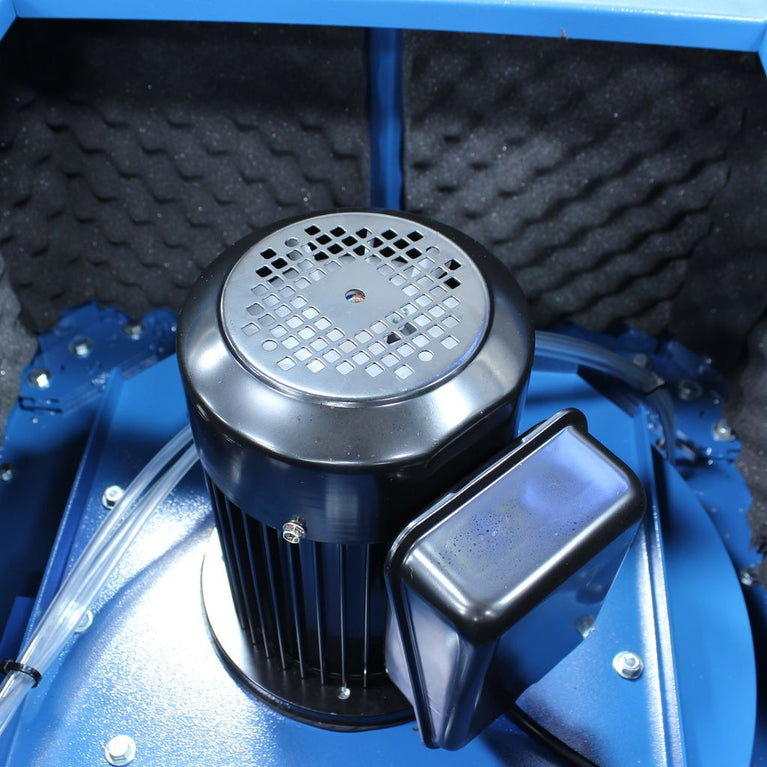 MDC-3500-HD; 2340CFM Heavy Duty Metal Dust Collector, Air Pulse Clean w/ HEPA Filter, 10" Port 5HP, 230V 3Phase