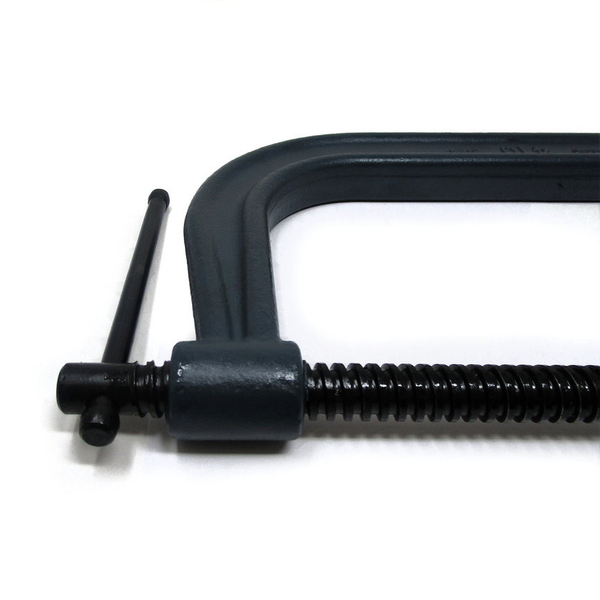 410, Drop Forged C-Clamp, 2 - 10-1/8” Opening, 5-7/8” Throat Depth