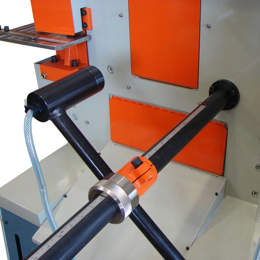 SW-132; 220V 3Phase Dual Operator 132 Ton 5 Station Ironworker