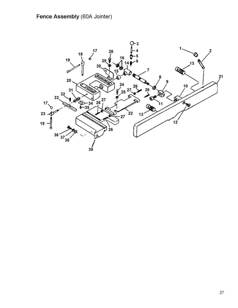 PT-2048JA, 20.5" x 48" 5500LB Pallet Truck