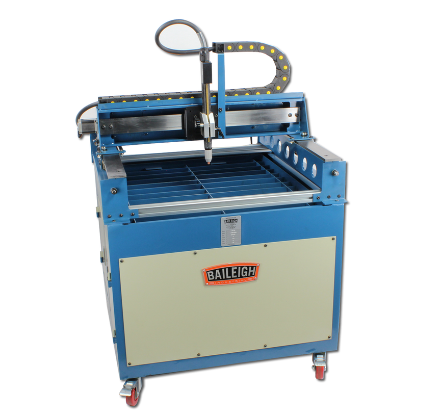 PT-22; 110V, CNC Plasma Cutting Table. Includes, Software Package Two Torch Holders, and Waterbath