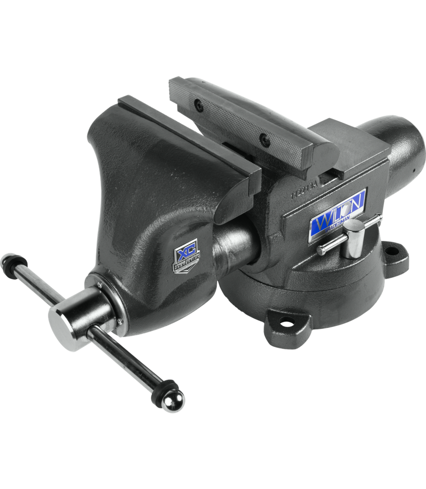 1780XC, Tradesman XC 8” Xtreme Condition Round Channel Vise with Swivel Base