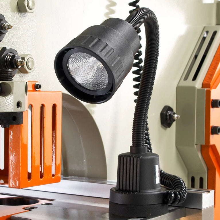 SW-132; 220V 3Phase Dual Operator 132 Ton 5 Station Ironworker