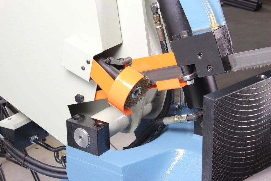 BS-20M-DM; 13" Variable Speed Dual Mitering Bandsaw 3HP,220V 3 Phase