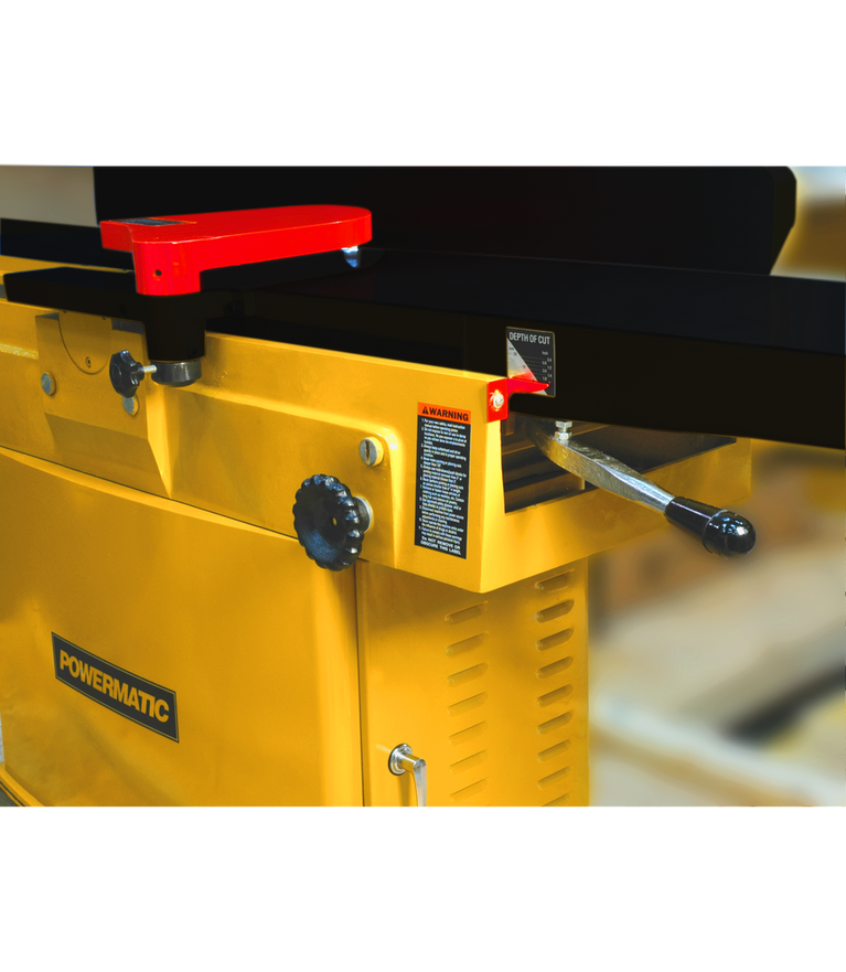 1285, 12" Jointer, 3HP 3PH 230/460V, Helical Cutterhead