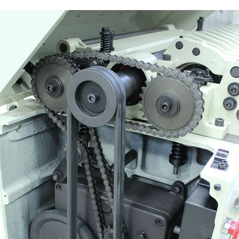 IP-2209-HD; 220V 3 Phase 10HP 22" Heavy Duty Planer, 9" Maximum Cutting Height DRO