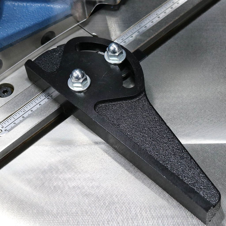 SN-F11-AN; 11 Gauge Mild Steel Air Operated, Fixed Angle Sheet Metal Notcher, 5" Blade Length