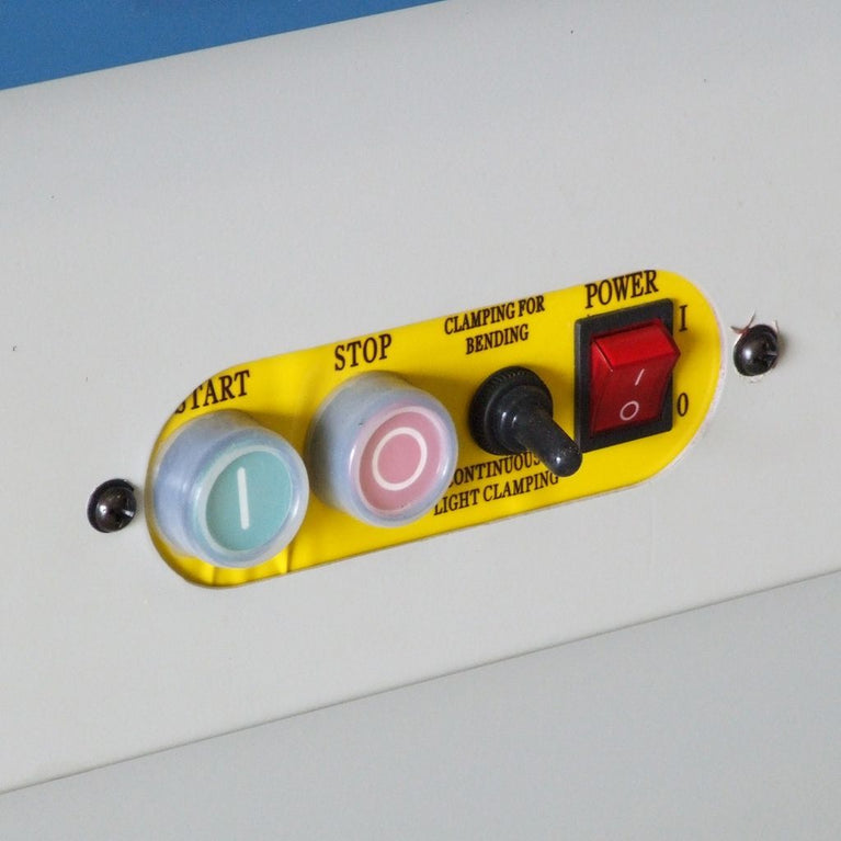 BB-9616M; 220V(+/- 5%) 1 Phase Manually Operated Magnetic Sheet Metal Brake, 8' Length