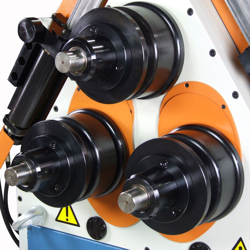 R-H120; 220V 3Phase 60htz Model R-H120 Hydraulic Double Pinch Roll Bender,