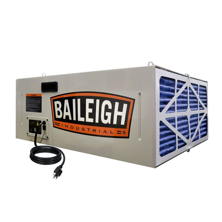 AFS-1000-V2; 110V 1/4HP 1000CFM Air Filtration System w/ Remote