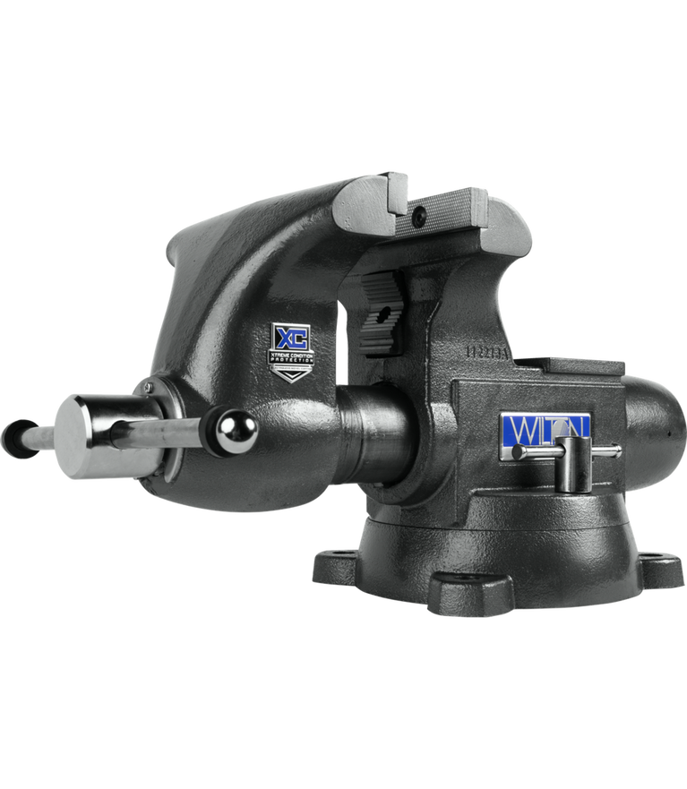 1780XC, Tradesman XC 8” Xtreme Condition Round Channel Vise with Swivel Base