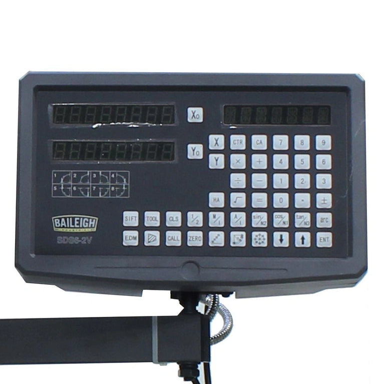 VM-1054E-VS; 10" x 54" Variable Speed Mill, NT40 Spindle, X,Y & Z Power Feeds, DRO 220V 3Phase