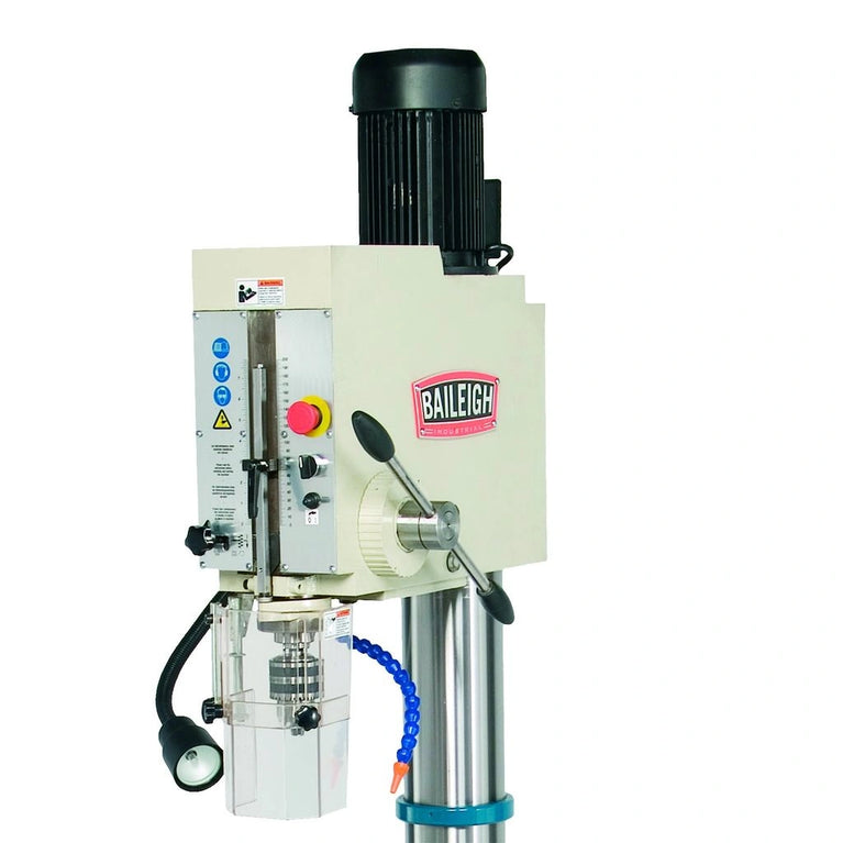 DP-1500G; Gear Driven Drill Press with Tapping, Power Down Feed 8 Speed 4MT 3-1/2HP, 220V 3Phase