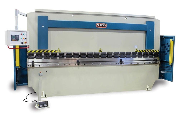 BP-14010CNC; 220V 3Phase 140 Ton 120" 2 Axis Programmable Hydraulic Press Brake. Distance Between Housings is 100"