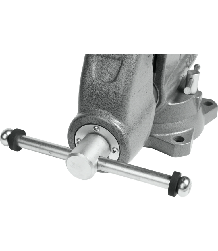 C1, Combination Pipe and Bench 4-1/2” Jaw Round Channel Vise with Swivel Base