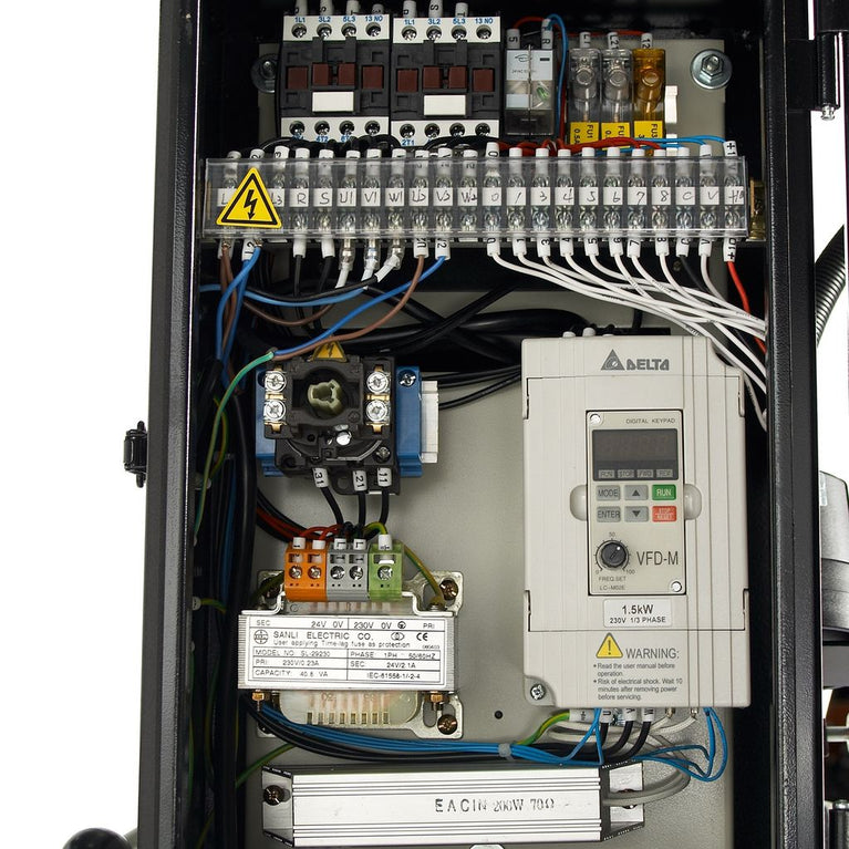 DP-1000VS; 20.8" EVS Drill Press with Tapping 2HP, 220V 1Phase