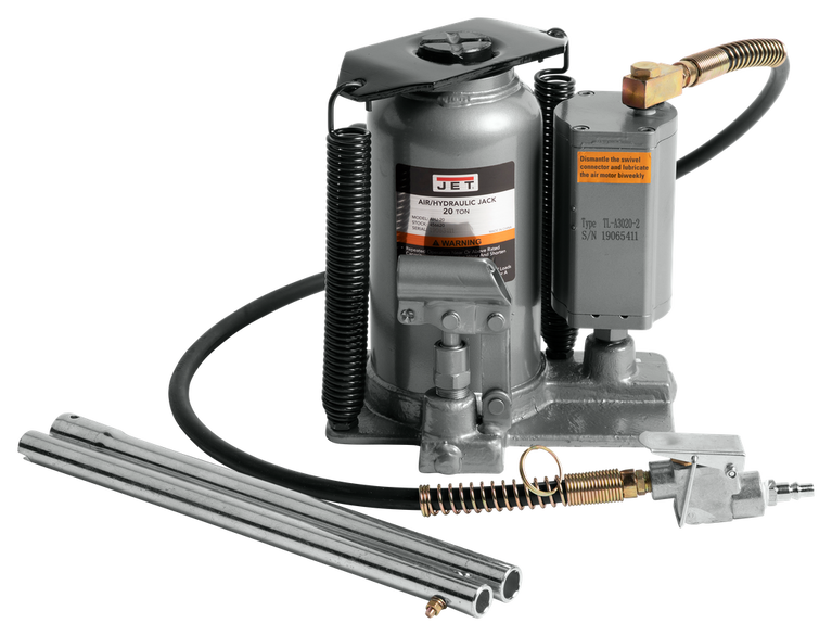 AHJ-20, 20 Ton Air/Hydraulic Bottle Jack