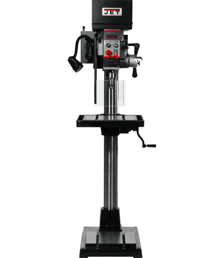 JDPE-20EVSC-PDF 20" Clutch EVS Drill Press with Power Downfeed 1-1/2HP, 115V, Single Phase