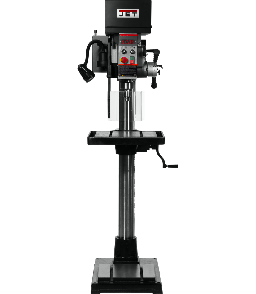 JDPE-20EVSC-PDF 20" Clutch EVS Drill Press with Power Downfeed 1-1/2HP, 115V, Single Phase