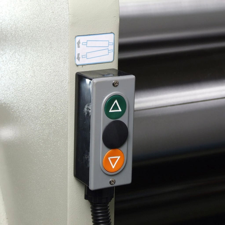 PR-403; 220V 3Phase Hydraulic Plate Roll. 4' Length 3 Gauge (1/4") Mild Steel Capacity