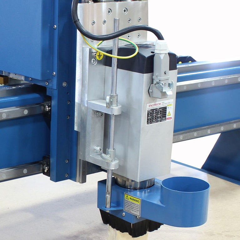 WR-84V; 220V 1 Phase CNC Router 4x8' Table w/ T-Slots, 7.5HP Spindle (Vacuum Ready, Pump Sold Separately)