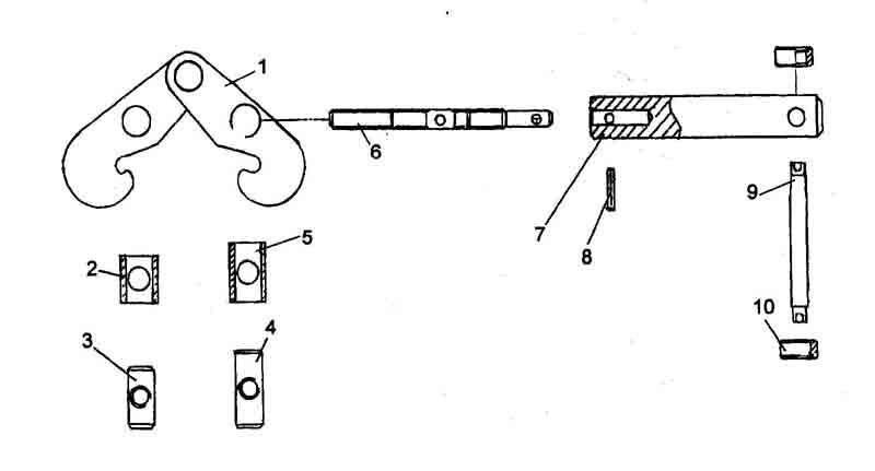 JBC-2, 2 Ton, Heavy Duty Beam Clamps