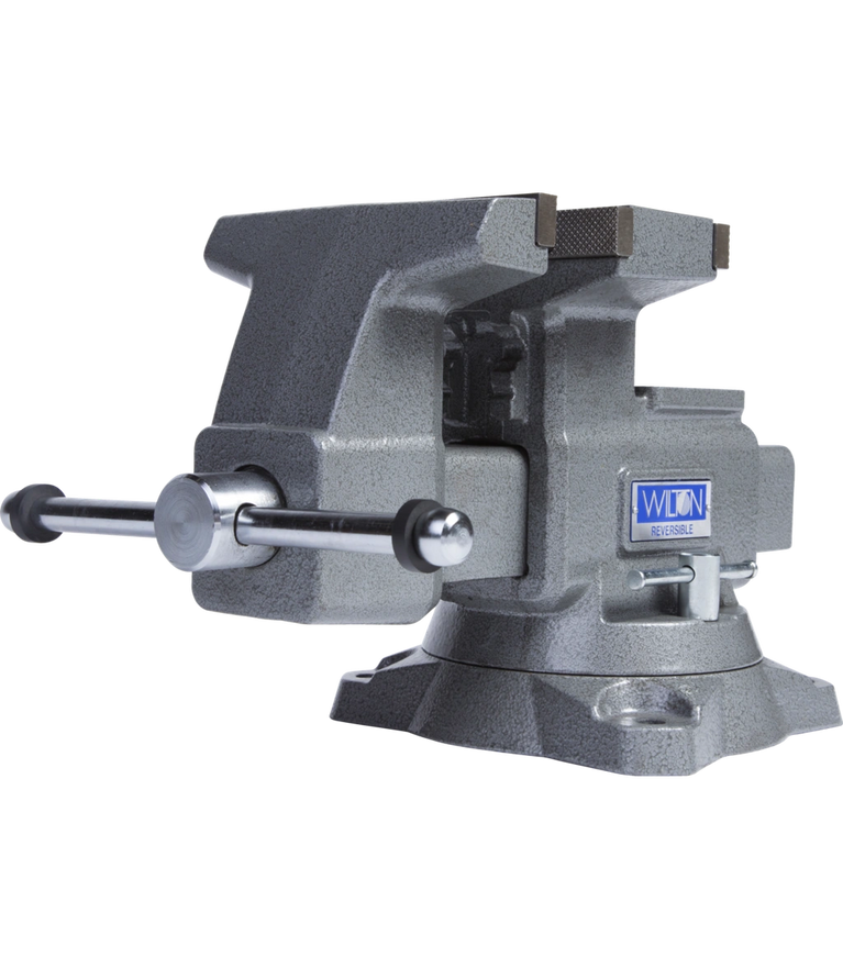 4650R, Reversible Vise 6-1/2” Jaw with Swivel Base