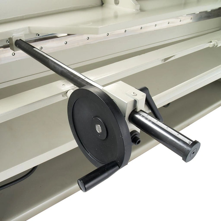 SH-8010; 220V 3Phase Hydraulic Powered Shear. 80" Length 10 Gauge Mild Steel Capacity