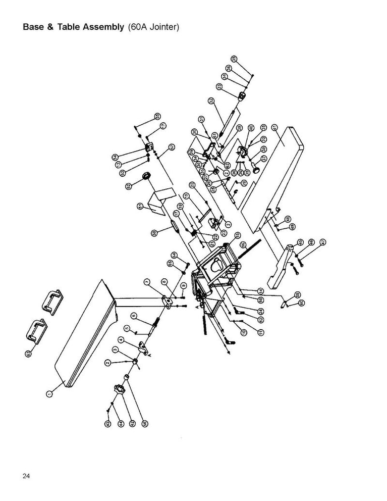 PT-2048JA, 20.5" x 48" 5500LB Pallet Truck
