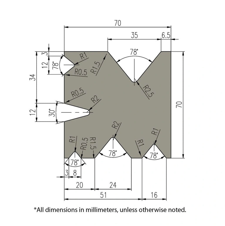 BP-7098CNC; 220V 3Phase 70 Ton, 98" 2 Axis Programmable Hydraulic Press Brake. Distance Between Housings is 80"