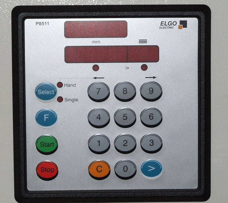 SH-5203-HD-NC; 220V 3Phase Heavy Duty Hydraulic Shear. 52" Length 3 (1/4") Gauge Mild Steel Capacity