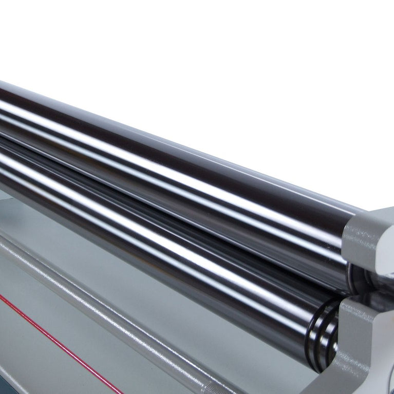 PR-413; 220V 1Phase Plate Roll. 4' Length 13 Gauge Mild Steel Capacity