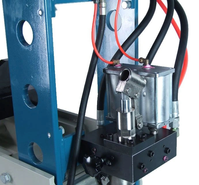 HSP-100A; 100 Ton Air/Hand Operated H-Frame Press, 11-3/4" Stoke, CE Approved