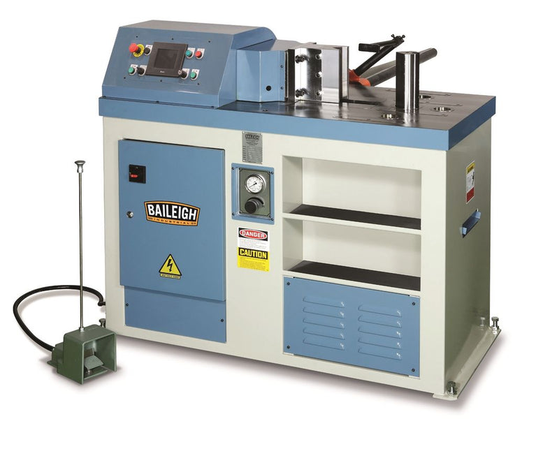 HPB-45NC; 220V 3Phase 45 Ton Horizontal Press Brake with NC Controller. 36" Working Table Height