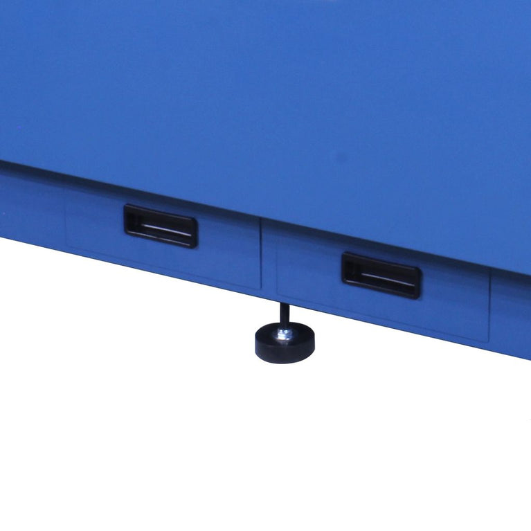 DDTM-5922; 59" x 22" Metal Down Draft Table, Fire Resistant Filter, 1790 CFM ( 2) 1/2HP, 110V, Single Phase motors