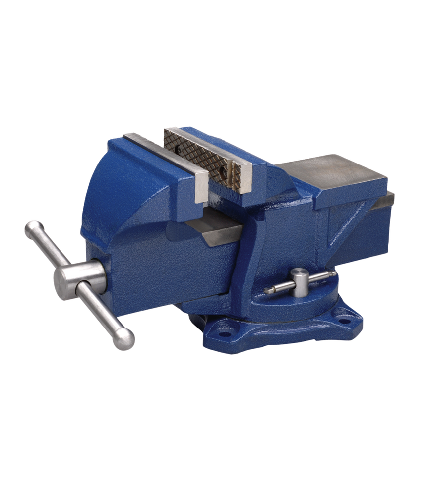 General Purpose 4” Jaw Bench Vise with Swivel Base