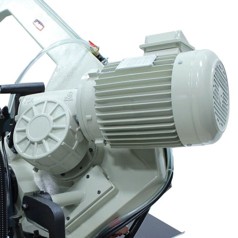 BS-350M; 10-1/2" Variable Speed Dual Mitering Bandsaw 2HP, 220 V, Single Phase