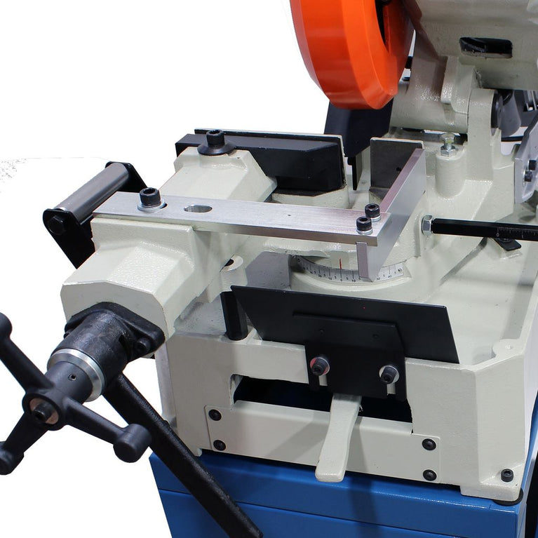 CS-250EU; 10" 250mm Cold Saw with Cam-Lock Vise 1HP, 110 Volt. Single Phase