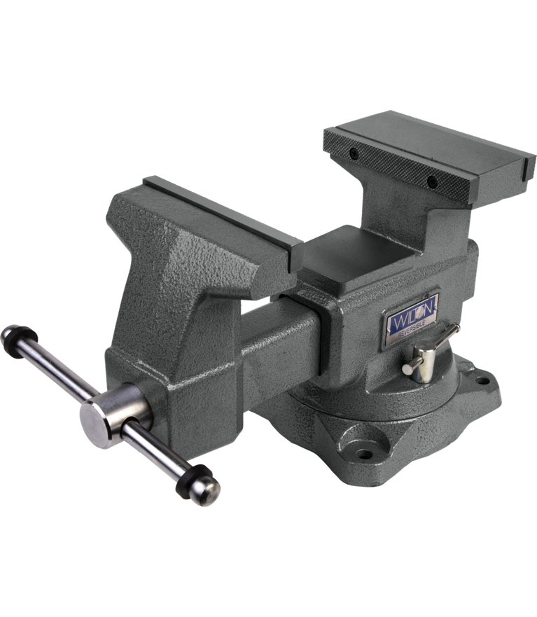 4650R, Reversible Vise 6-1/2” Jaw with Swivel Base