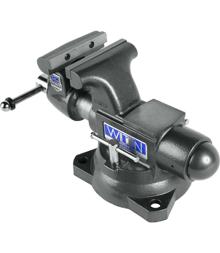 1755XC, Tradesman XC 5-1/2” Xtreme Condition Round Channel Vise with Swivel Base