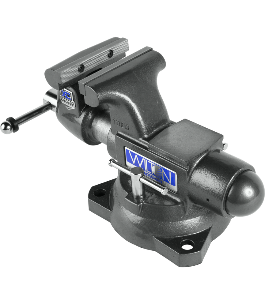 1755XC, Tradesman XC 5-1/2” Xtreme Condition Round Channel Vise with Swivel Base