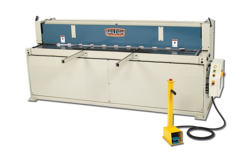 SH-10010; 220V 3Phase Hydraulic Powered Shear. 100" Length 10 Gauge Mild Steel Capacity