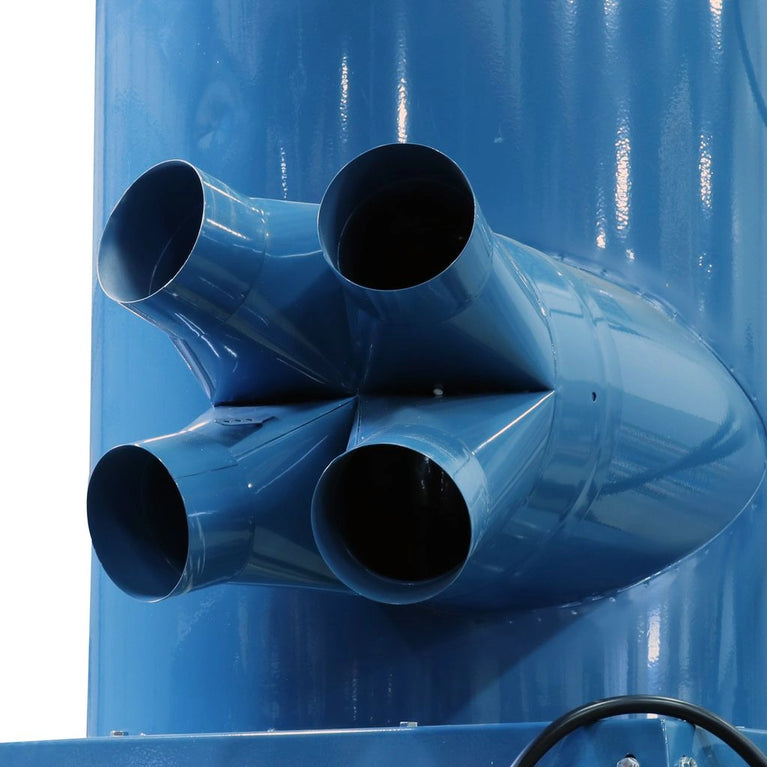 DC-3600C; 5HP 220V 3Ph Cyclone Style Dust Collector with Remote Start, 3600 CFM, 60 Gallon Drum